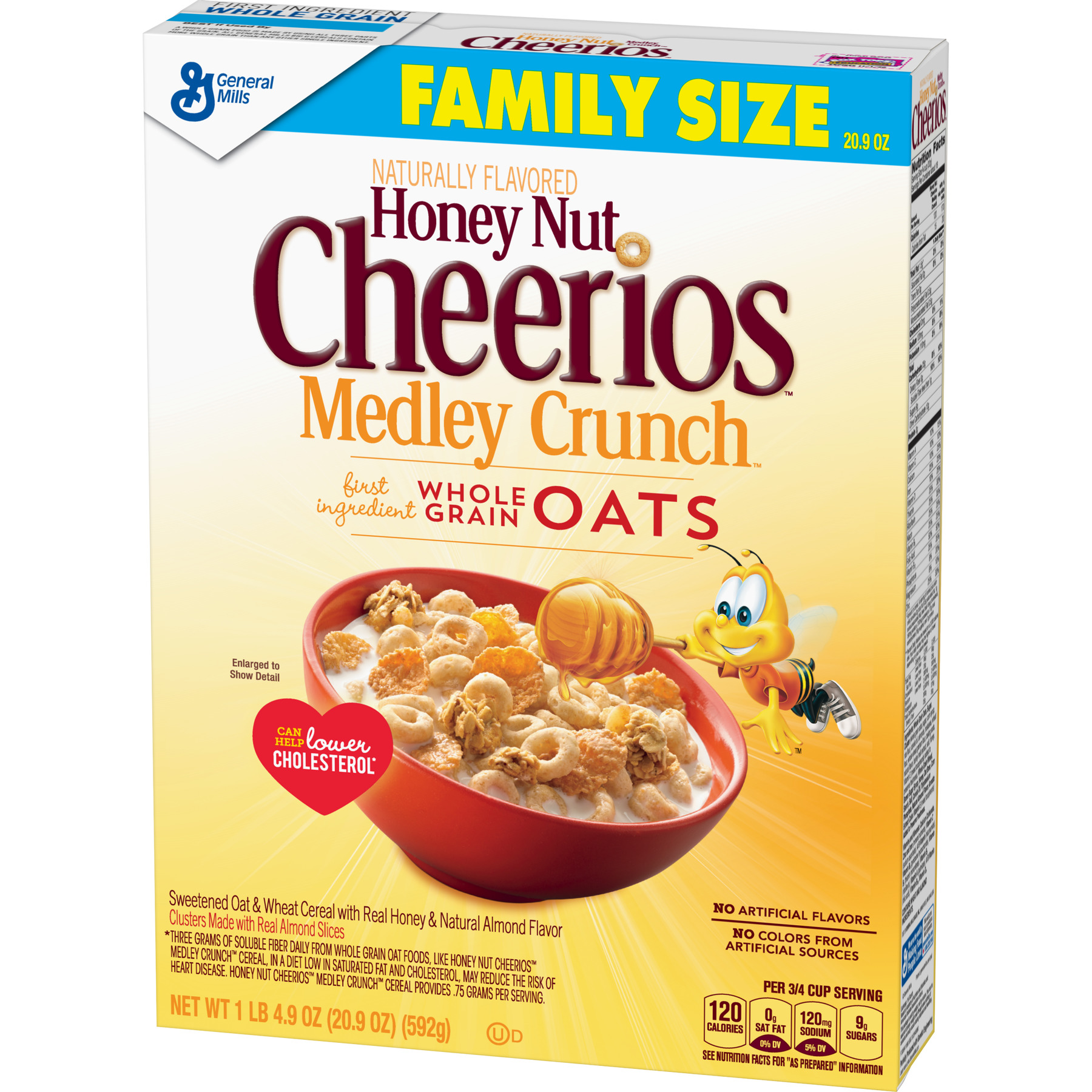 Honey Nut Cheerios Medley Crunch Cereal 9 Oz Trusted Tradition Since 10 Honey Nut Cheerios Medley Crunch Cereal 9 Oz Trusted Tradition Since 10